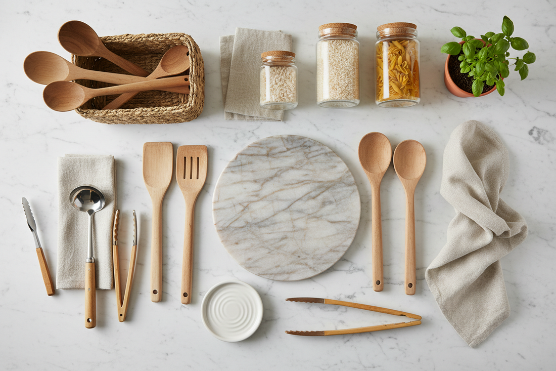 10 Kitchen Utensils, Table Linens, and Storage Solutions That Make Cooking Effortless