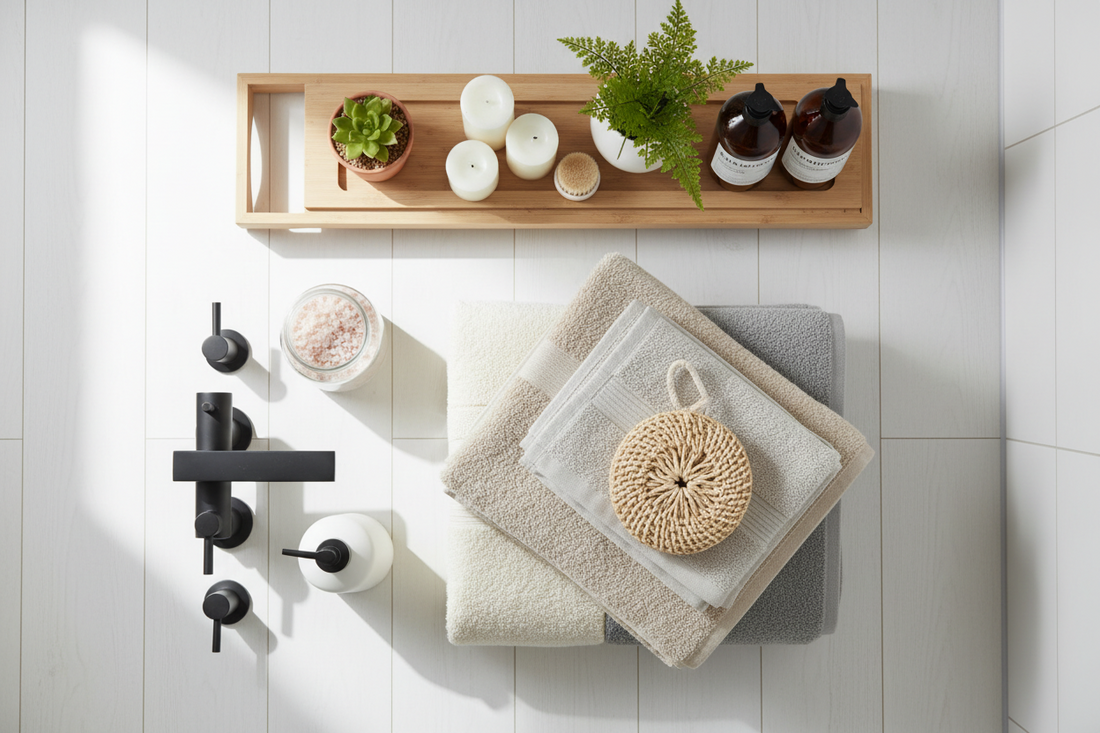 Bathroom Comfort and Organization: Bathroom Fixtures, Towels, and Bathing Essentials