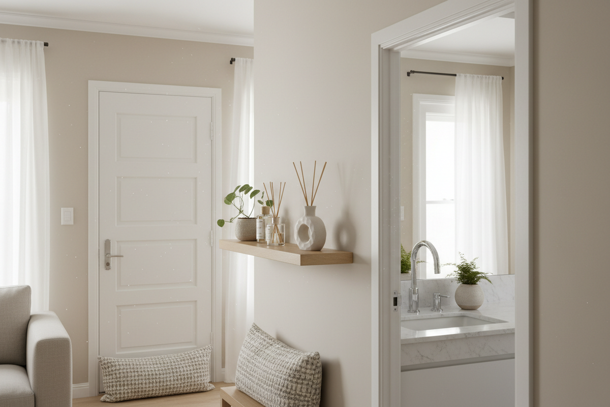 Create a Fresher, More Comfortable Home With Air Fresheners, Draft Stoppers, and Bathroom Fixtures
