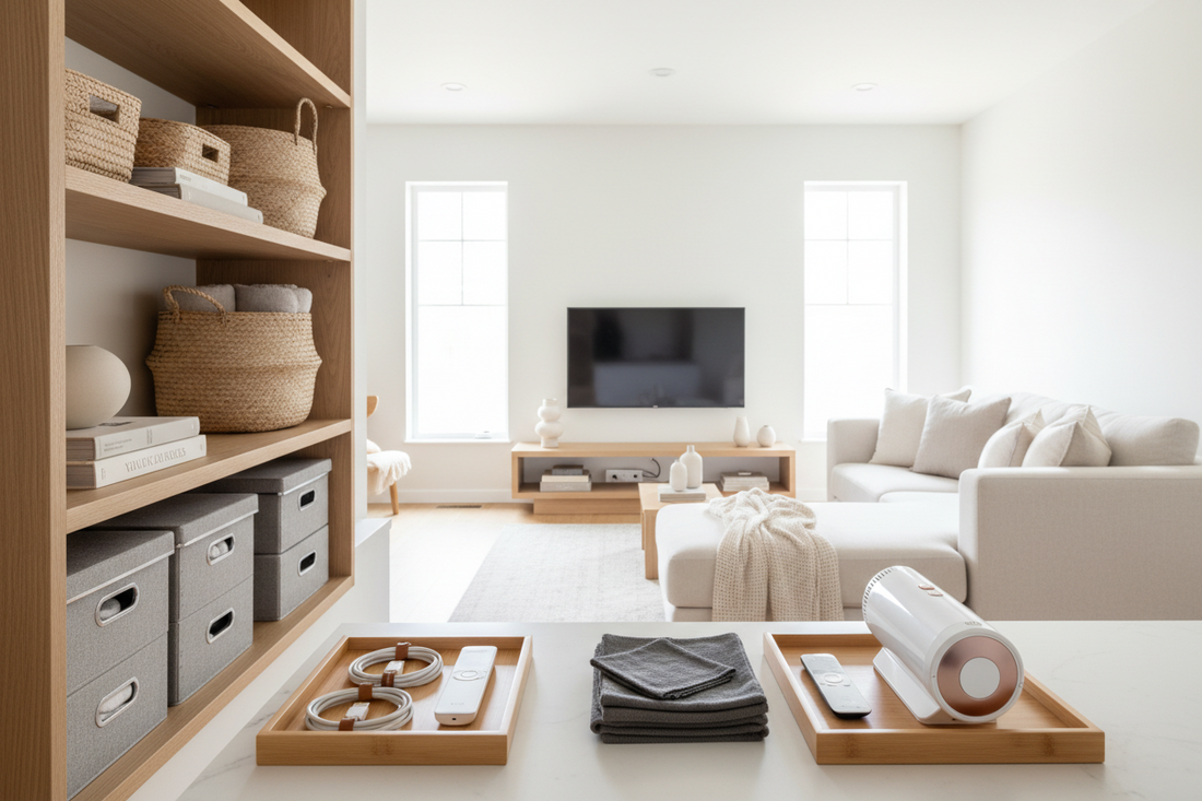 Declutter Like a Pro: How Cord Management, Storage & Organization & Cleaning Tools Create a Cleaner, More Organized Home
