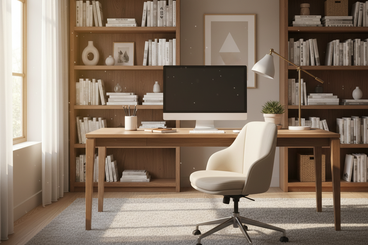 Designing a Productive Home Workspace Using Furniture, Home Office Furniture, and Desk Accessories & Organizers