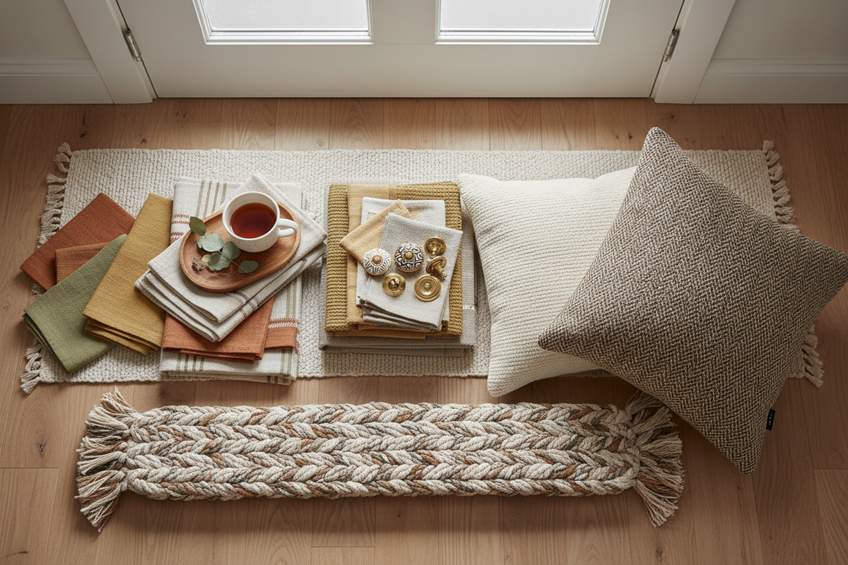 Draft Stoppers, Kitchen & Table Linens & Furniture Accessories: Easy Home Upgrades That Combine Comfort and Style