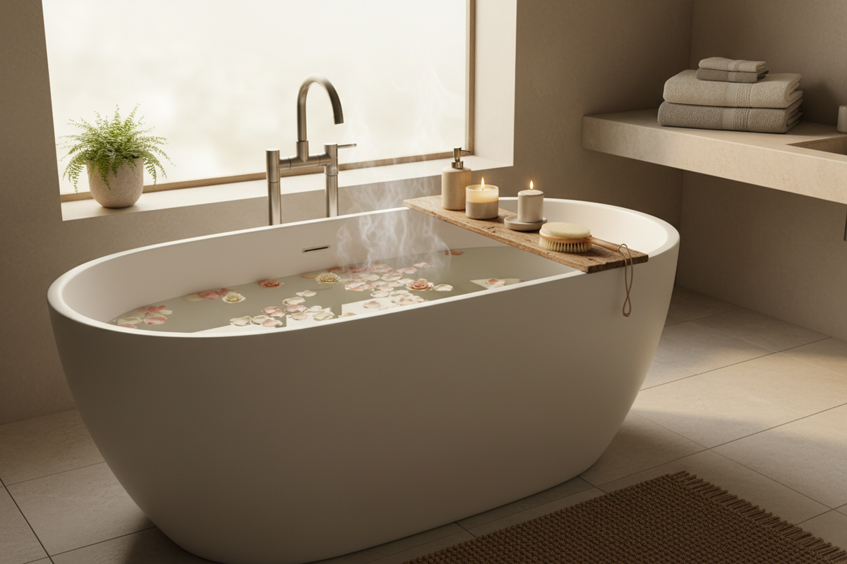 Keep Every Bathroom Comfortable with Bath & Bathing Accessories, Bathing, and Towels