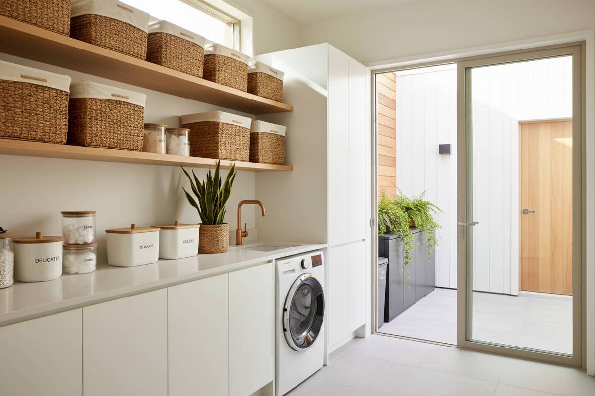 Laundry Storage & Organization, Trash & Outdoor Storage & Housing: Smart Storage Solutions for a Cleaner, More Organized Home