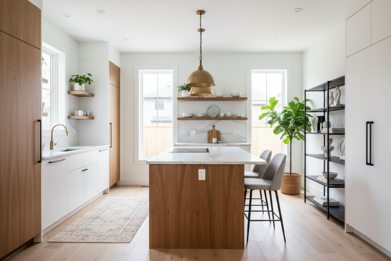 Modern Kitchen Makeovers: Transform Your Home with Kitchen Fixtures, Home Décor Accents & Furniture Accessories