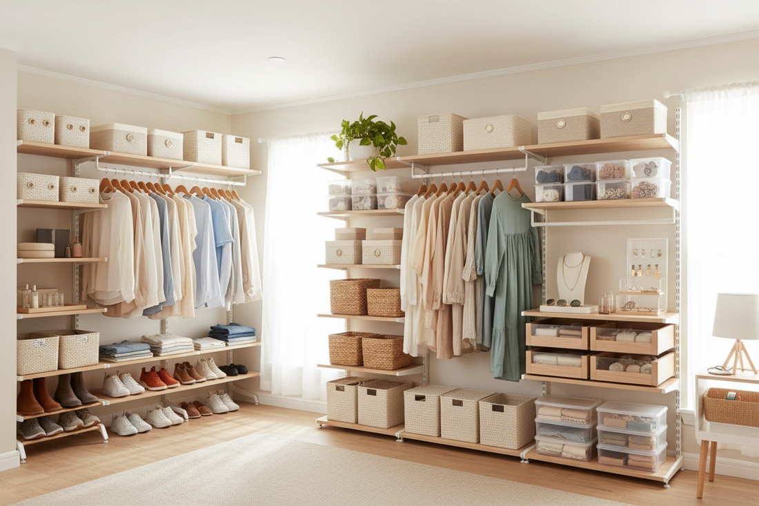 Multi-Layer Home Organization Systems Using Home Organization, Racks, and Clothing & Closet Storage