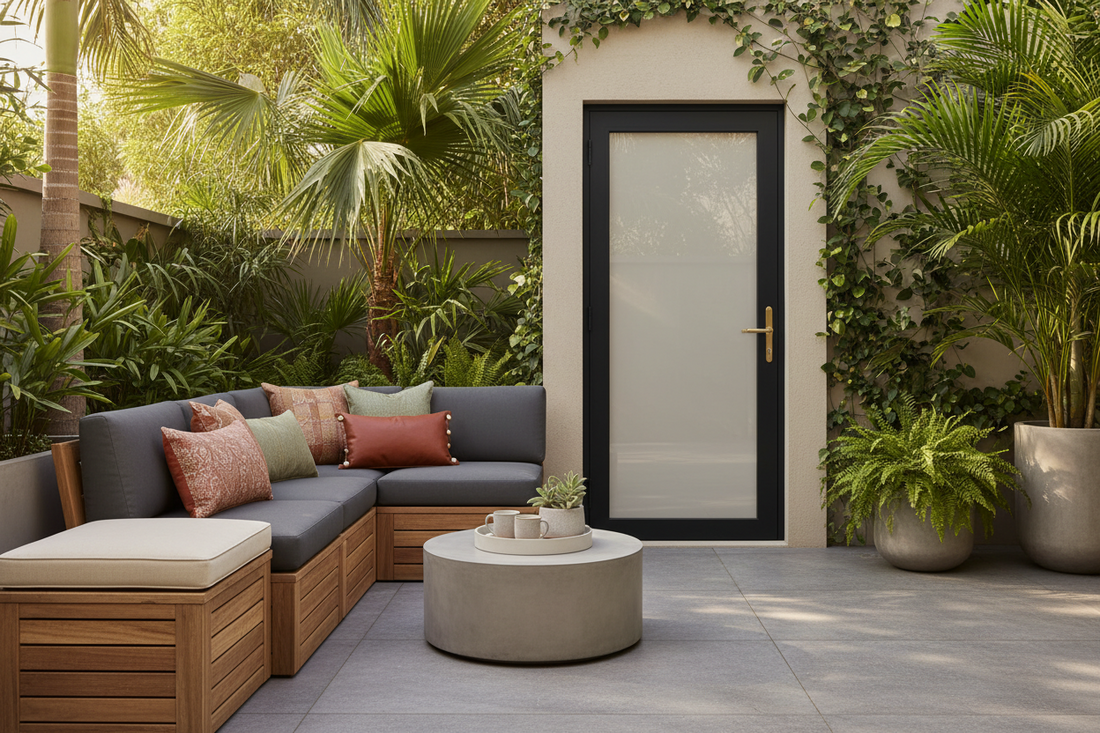 Outdoor Living Made Easy with Outdoor Storage, Door Hardware & Locks, and Furniture Accessories