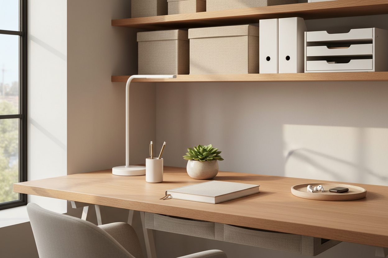 Productive Home Workspaces: Desk Accessories & Organizers, Storage & Organization, and Furniture Accessories