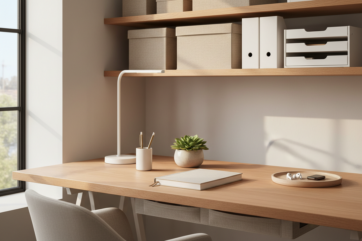 Productive Home Workspaces: Desk Accessories & Organizers, Storage & Organization, and Furniture Accessories