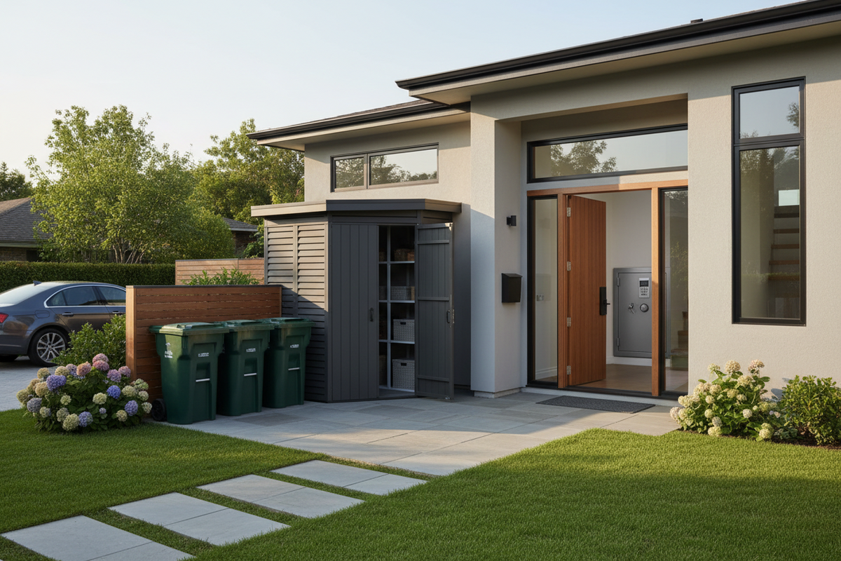 Secure and Organize Your Home With Outdoor Storage & Housing, Safes & Safe Accessories, and Trash