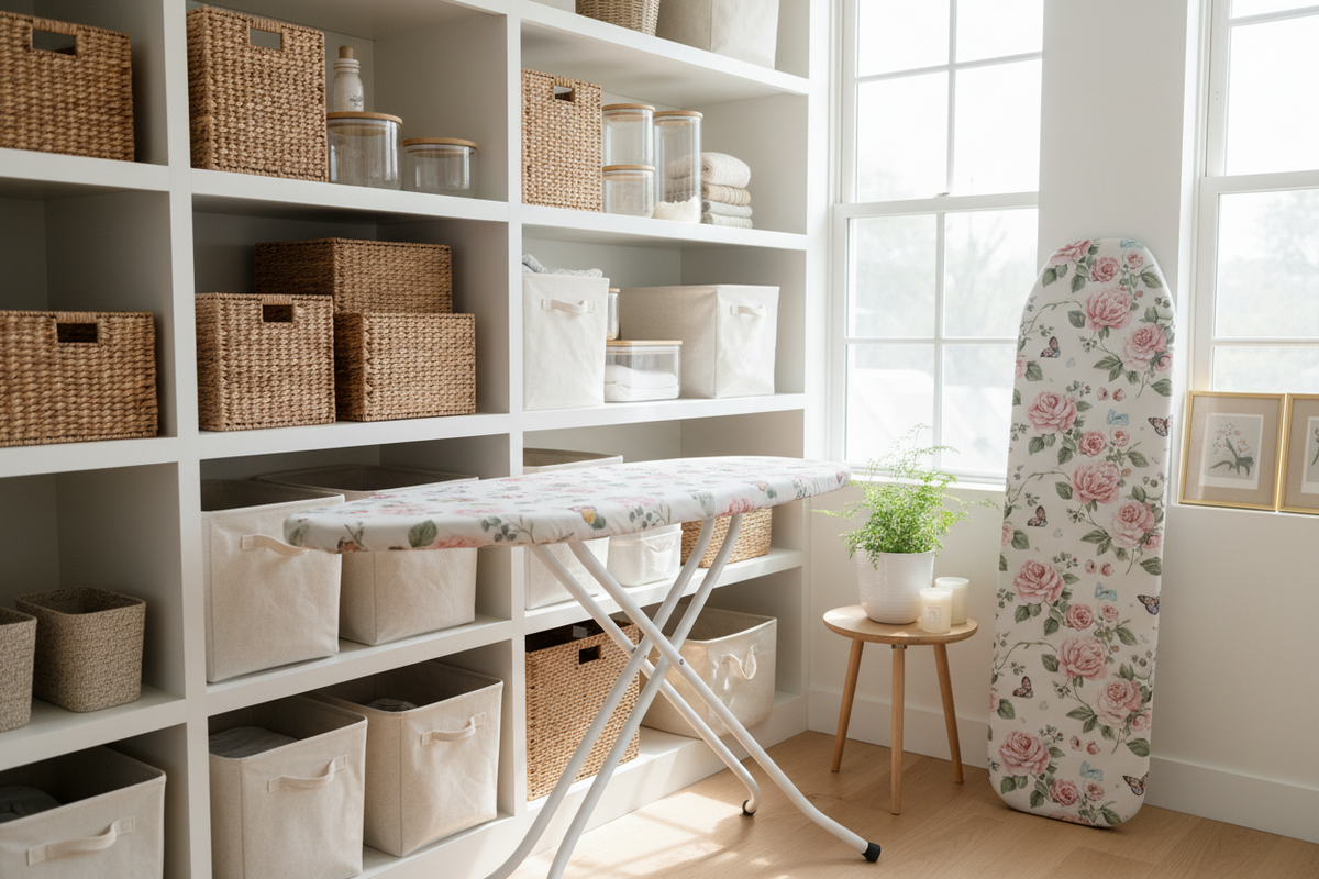 Simplify Home Organization With Storage & Organization, Ironing Board Covers, and Home Décor Accents