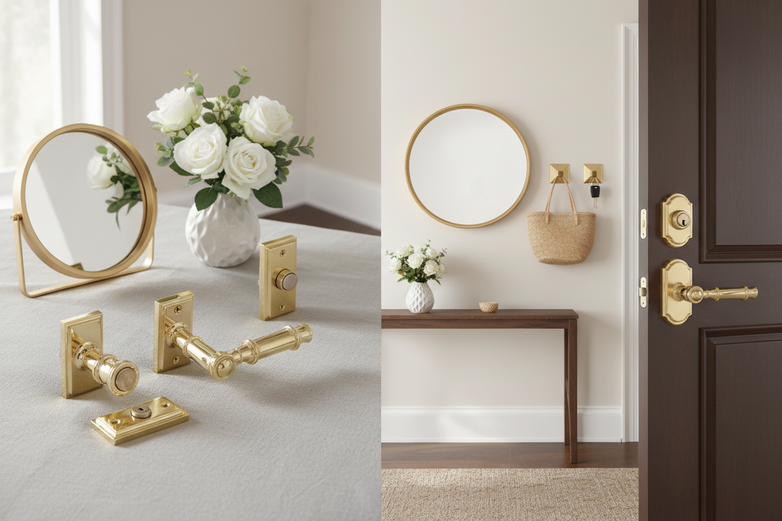 Stylish Entryways: Door Hardware & Locks, Home Décor Accents, and Adhesive Hooks
