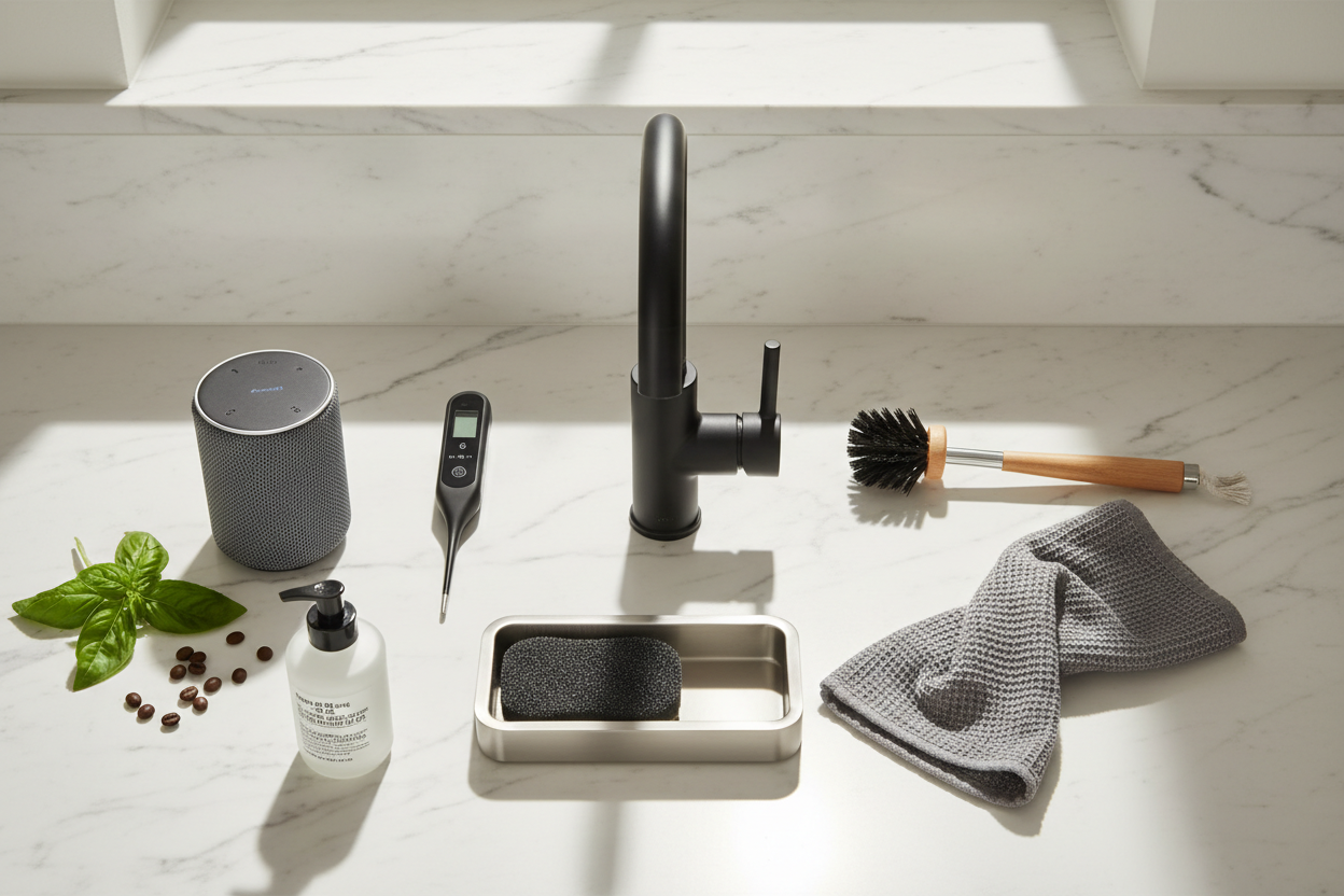 The Modern Kitchen Upgrade Guide: Essential Fixtures, Smart Gadgets, and Cleaning Tools for Everyday Cooking