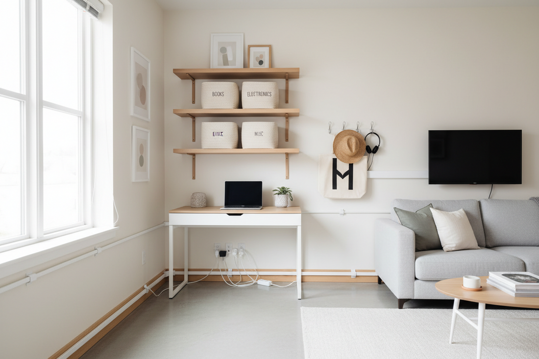 Master a Clutter-Free Home with Cord Management, Adhesive Hooks, and Home Organization Solutions