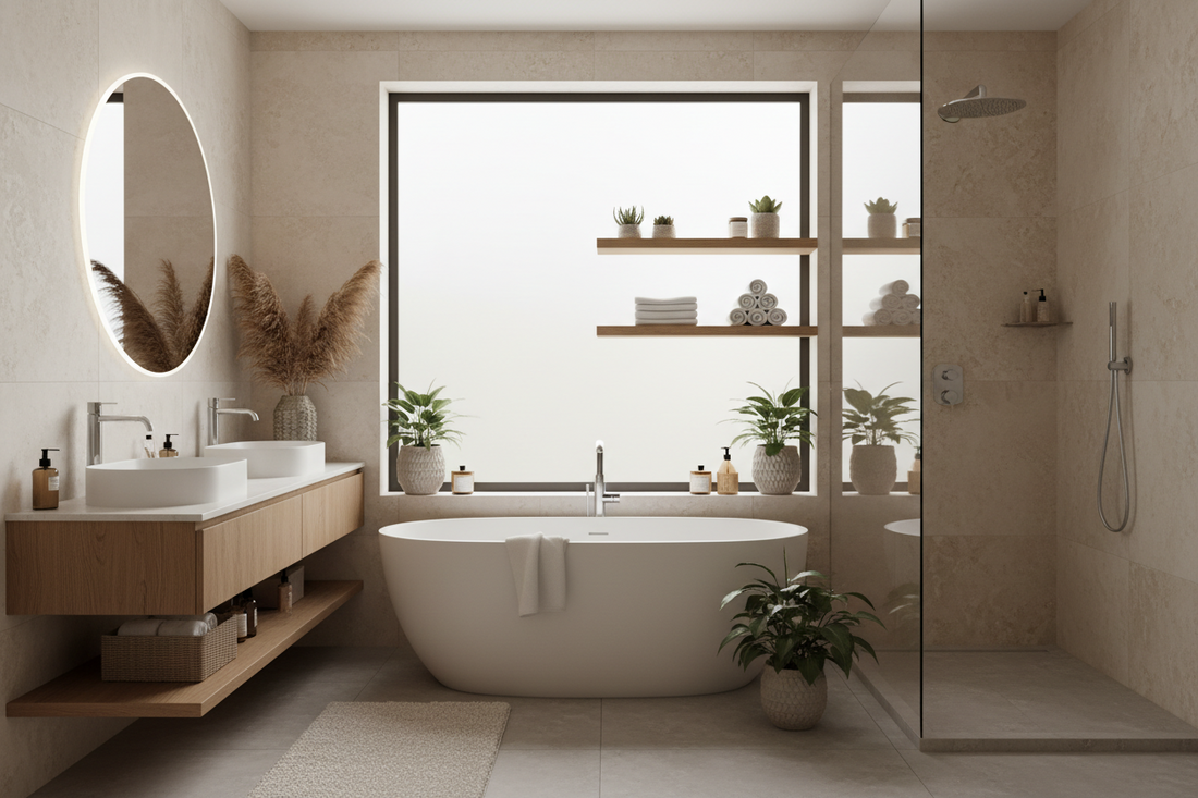 Transform Your Bathroom into a Relaxing Retreat with Stylish Fixtures, Accessories, and Smart Storage