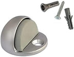 QCAA Low Dome Floor Door Stop, H 25.4 x Diameter 44.5mm, Zinc Die Cast - Image 2