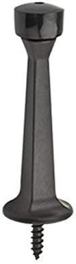 Liberty Premium Doorstop Metal Solid Rigid Door Stop Brushed 3" - Image 2