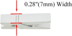 HAHIYO White Wooden Clothes Pins Clothespins Small Do NOT Fall Apart 1.38 - Image 3