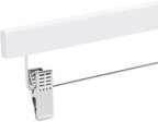 Amazon Basics Durable Wooden Pants and Skirt Hangers - Image 5