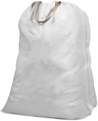 Cotton Canvas Laundry Bag with Handles & Drawstring Straps, Heavy Duty Extra - Image 8