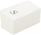 Luxenap 15.8 X 7.9 Inch Linen-Feel Guest Towels, 50 Lettered Hand Towels by Restaurantware