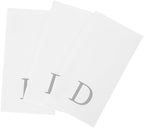 Luxenap 15.8 X 7.9 Inch Linen-Feel Guest Towels, 50 Lettered Hand Towels - Image 11