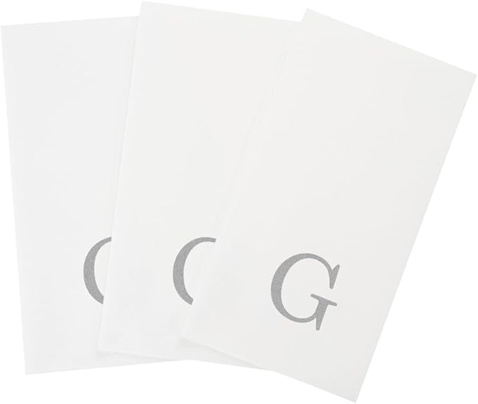 Luxenap 15.8 X 7.9 Inch Linen-Feel Guest Towels, 2000 Lettered Hand Towels - Image 10
