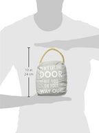 Pavilion Gift Company 72237 Way Out Door Stopper - Image 3