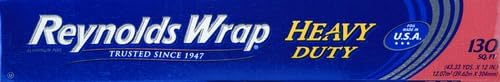 Reynolds Wrap Heavy Duty Aluminum Foil Roll, Thick Heavy Duty Foil - Image 15