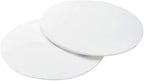 Door Knob Wall Shield, Large White Round Soft Door Stopper Wall Protector - Image 3