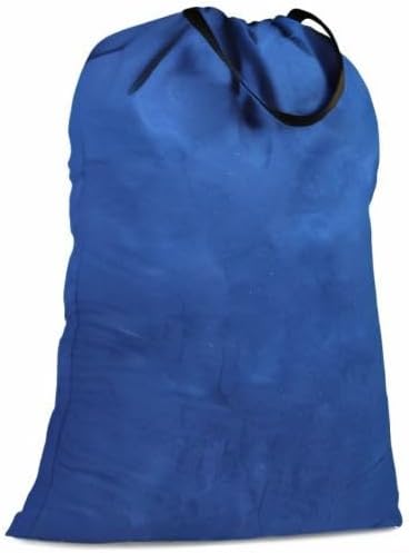 Cotton Canvas Laundry Bag with Handles & Drawstring Straps, Heavy Duty Extra - Image 8