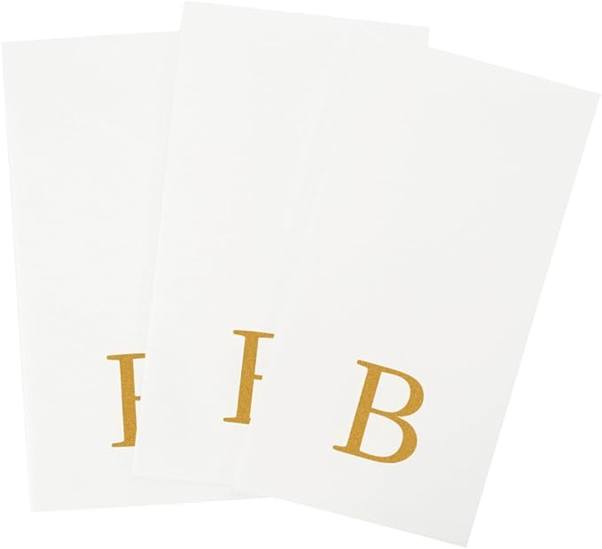 Luxenap 15.8 X 7.9 Inch Linen-Feel Guest Towels, 2000 Lettered Hand Towels - Image 11