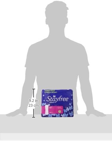 Stayfree Maxi Pads for Women, Super - Image 8