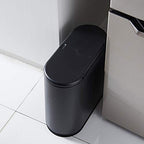 Sooyee 10 Liter Rectangular Plastic Trash Can Wastebasket - Image 2