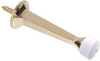 Liberty Premium Door Stop Metal Solid Rigid Door Stopper Brushed 3" - Image 2