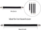 Goodtimes Ironing Board Cover Clips, Adjustable Ironing Board Pad Braces - Image 6