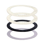 O-Ring Strainer Gasket Set, 2 EPE O-Ring Gasket, 1 Rubber Seal Ring and 1 Paper by VARNAHOME