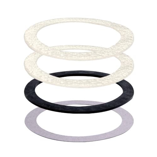 O-Ring Strainer Gasket Set, 2 EPE O-Ring Gasket, 1 Rubber Seal Ring and 1 Paper by VARNAHOME