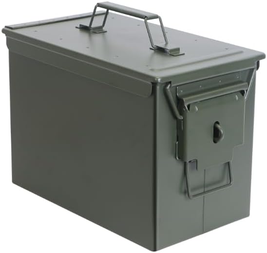 Ammo Can&Ammo Box, Fireproof & Waterproof Metal Storage Box by Unknown