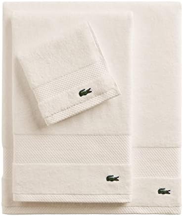 Lacoste Heritage 100% Supima Cotton Bath Towel, Premium Super Soft Bath Towel - Image 4