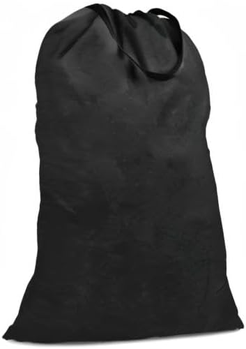 Cotton Canvas Laundry Bag with Handles & Drawstring Straps, Heavy Duty Extra - Image 8