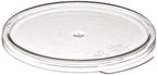 Cambro RFSCW2135 Camwear 2-Quart Clear Round Food Storage Container - Image 2