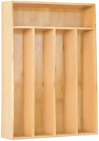 Silverware Organizer Kitchen Drawer Organizer Utensil Organizer Bamboo - Image 7