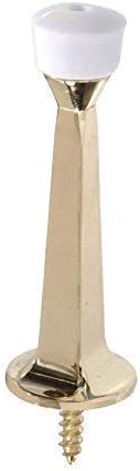 Liberty Premium Door Stop Metal Solid Rigid Door Stopper Brushed 3" - Image 2