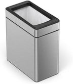 simplehuman 10 Liter / 2.6 Gallon Profile Open Trash Can, Slim Trash Can - Image 4