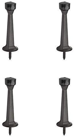 Liberty Premium Doorstop Metal Solid Rigid Door Stop Brushed 3" - Image 4