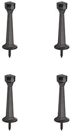 Liberty Premium Doorstop Metal Solid Rigid Door Stop Brushed 3" - Image 4