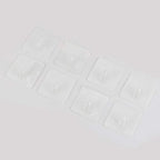 Hawsam 8PCS Clear Adhesive Sticky Wall Hooks, No Drilling Strong Waterproof - Image 3