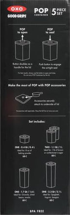 OXO Good Grips Storage Container Airtight | Stackable | - Image 16