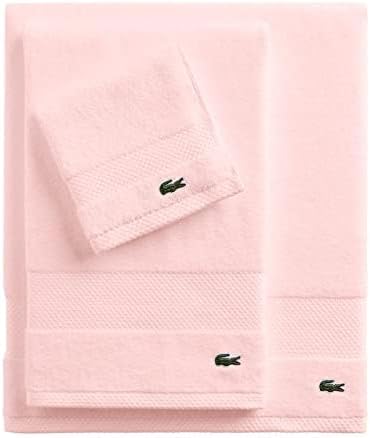 Lacoste Heritage 100% Supima Cotton Tub Mat, Light Pink, Premium Super Soft - Image 4
